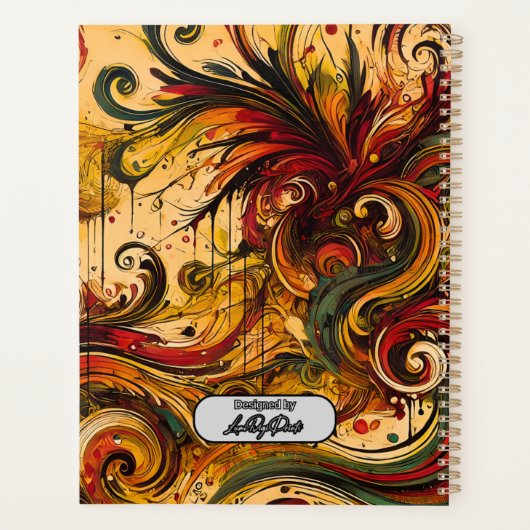 Moderne Gezegende Religieuze Themaplanner Planner (Achterkant)