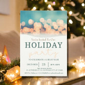 Moderne gezellige feestelijke feestdag kaart