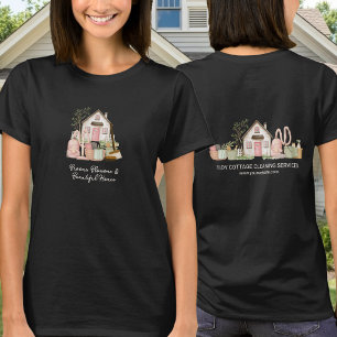 Moderne Gezellige Unieke Huishoudelijke Schoonmaak T-shirt