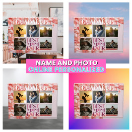 Moderne gezinsfotocollage Beste moeder ooit bloem Fotoblokken