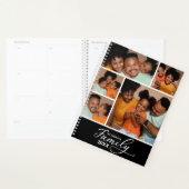 Moderne gezinsfotocollage planner (Display)