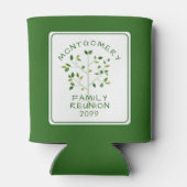 Moderne gezinshereniging - Gepersonaliseerd overzi Blikjeskoeler (Achterkant)