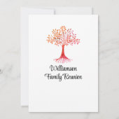 Moderne gezinshereniging kaart (Achterkant)