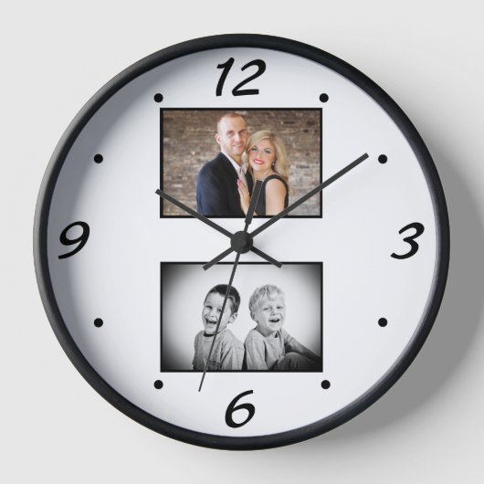 Moderne gezinshoofd 2 Foto collage (Voorkant)