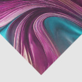 Moderne Gift Wrapping-Magenta Turquoise en Gold- Tissuepapier (Detail)
