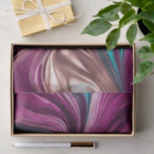 Moderne Gift Wrapping-Magenta Turquoise en Gold- Tissuepapier (Geschenk)