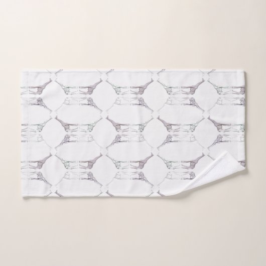 Moderne Giraffe afdrukken Handdoek (Handdoek)