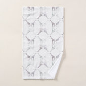 Moderne Giraffe afdrukken Handdoek (Handdoek)