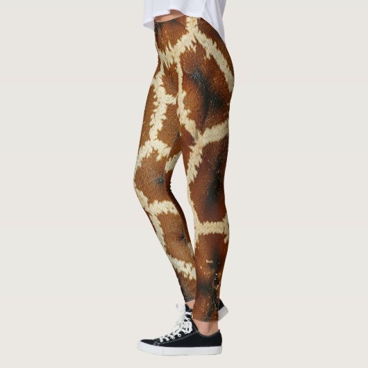 Moderne Giraffe afdrukken Leggings (Links)