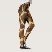 Moderne Giraffe afdrukken Leggings (Rechts)