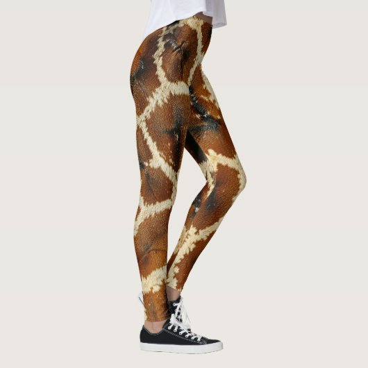 Moderne Giraffe afdrukken Leggings (Rechts)
