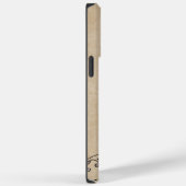 Moderne Giraffe Line Art Naam Case-Mate iPhone Case (Achterkant / Rechts)