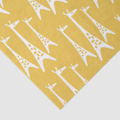 Moderne Giraffe uit het midden van de eeuw Tissuepapier (Detail)