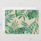 Moderne Giraffe Wilde Eén Baby Shower Kaart (Achterkant)