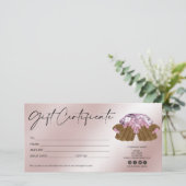 moderne girale cadeaunagels diamant (Staand voorkant)