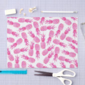 Moderne, girale fuchsia, schattig anananassispatro tissuepapier (Craft)