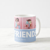 Moderne, girale multi-foetscripttrendbestvrienden koffiemok (Voorkant rechts)