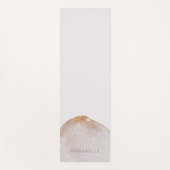 Moderne girale waterverf vormt eenvoudig elegant yogamat (Voorkant)