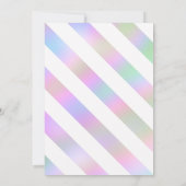 Moderne, girale, zoete zestien verjaardag kaart (Achterkant)