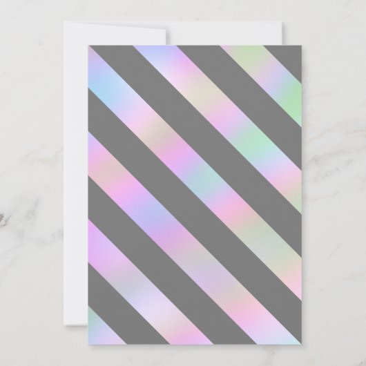 Moderne, girale, zoete zestien verjaardag kaart (Achterkant)