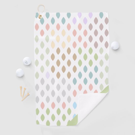 Moderne Girly Golfer Pro Golfhanddoek (Insitu)