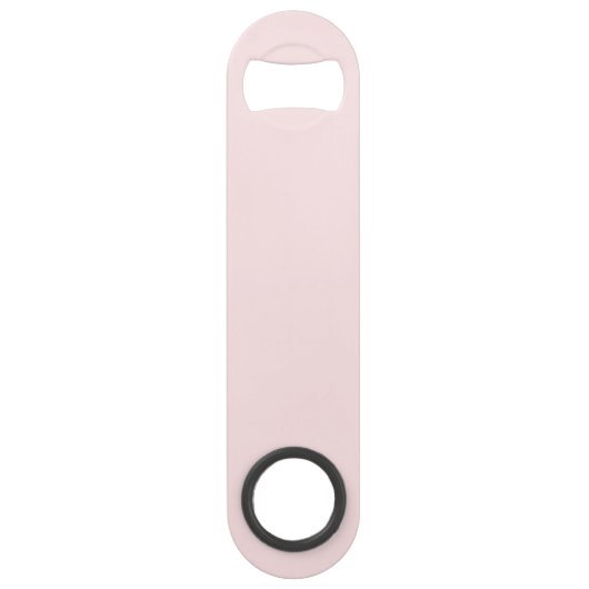 Moderne Girly Pink Monogram Speed Bottle Opener Speed Flessenopener (Achterkant)