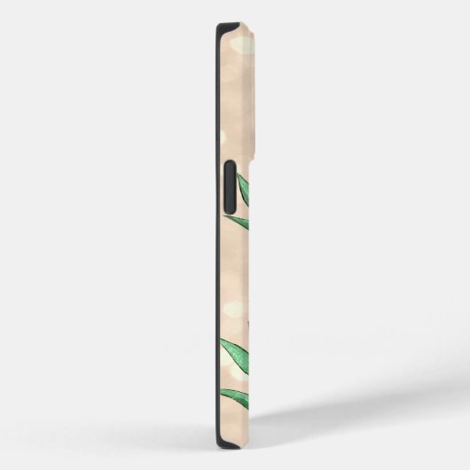 Moderne Girly Roze Bloemen Case-Mate iPhone Case (Achterkant / Rechts)