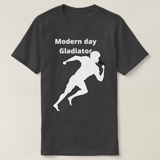 Moderne gladiator (3) t-shirt (Design voorkant)