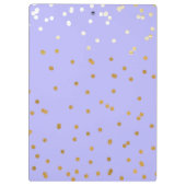 Moderne Glam Black & Gold Bruske Stripe Chic Klembord (Achterkant)