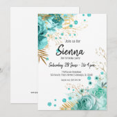 Moderne Glam Chic Bloemen voor alle gelegenheden Kaart (Voorkant / Achterkant)