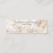 Moderne Glam Elegante Luxe Oorbel Sieraden Display Mini Visitekaartje (Voorkant)