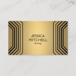 Moderne Glamour in Goud Schoonheid, Make-up, Bouti Visitekaartje
