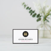 Moderne Glamour Lipstick Trio Make-up Artiest Visitekaartje (Staand voorkant)