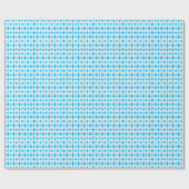 Moderne glamour sneeuwuil cadeaupapier (Vlak)