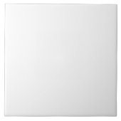 Moderne glans witte trendy home decor eenvoudig tegeltje (Voorkant)