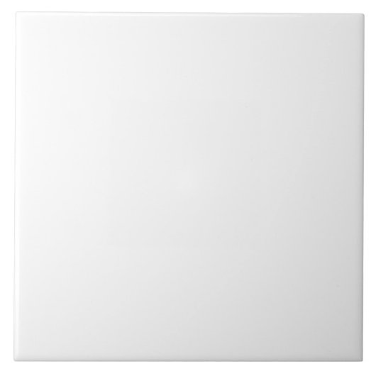 Moderne glans witte trendy home decor eenvoudig tegeltje (Voorkant)