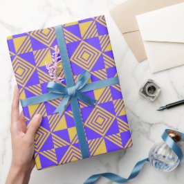 Moderne Glanzende Hartelijke Vrolijke Mummie Verja Cadeaupapier