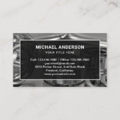 Moderne Glanzende Stalen Kogellagers Hardware Stor Visitekaartje (Achterkant)