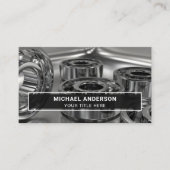 Moderne Glanzende Stalen Kogellagers Hardware Stor Visitekaartje (Voorkant)