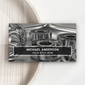 Moderne Glanzende Stalen Kogellagers Hardware Stor Visitekaartje