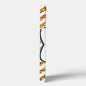 Moderne Glitt Chevron Girly Monogram IPAD Case (Achterkant / Rechts)