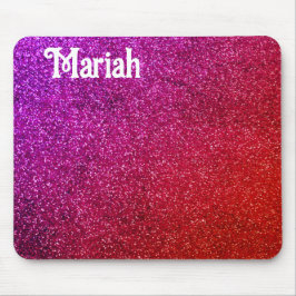 Moderne glitter achtergrond muismat