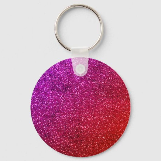 Moderne glitter achtergrond sleutelhanger (Achterkant)