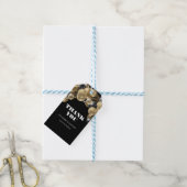 Moderne Glitter Bedankje Gift Tags Cadeaulabel (Met Touw)