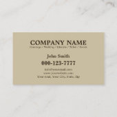 Moderne Glitter Diamond Event Planner Professional Visitekaartje (Achterkant)