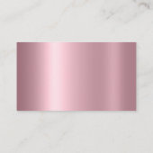 Moderne Glitter Dog Paw-afdrukpagina's Visitekaartje (Achterkant)