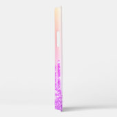 Moderne Glitter Druppels,Ombre,Monogram Ijs Case-Mate iPhone Case (Achterkant / Rechts)