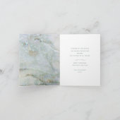 Moderne glitter marmeren winter vieringen | Foto Feestdagen Kaart (Binnen)