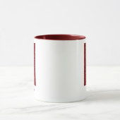 Moderne Glitter Monogram N Mok met Naam (Midden)