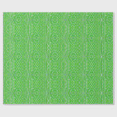 Moderne glitter pauw veer cadeaupapier (Vlak)